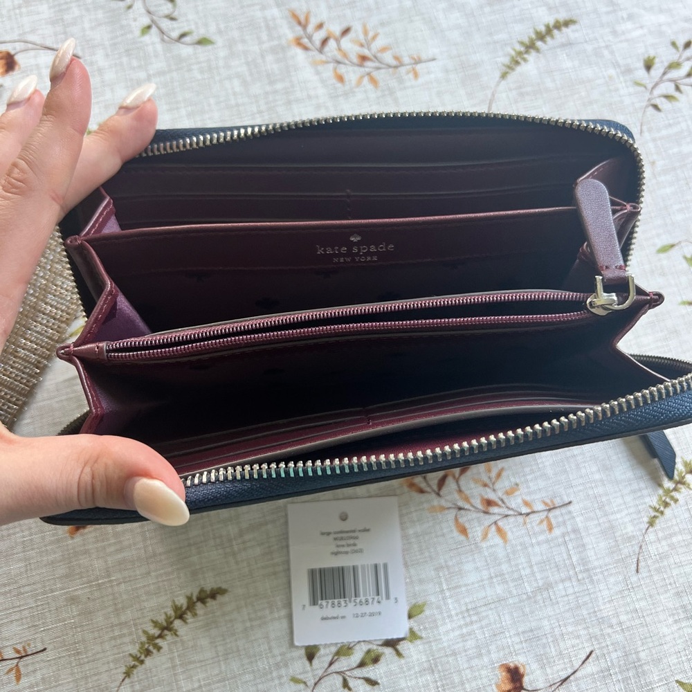 Kate spade continental wallet love birds - Picture 2 of 8